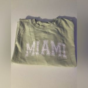 Miami Lemon colored sweater from target